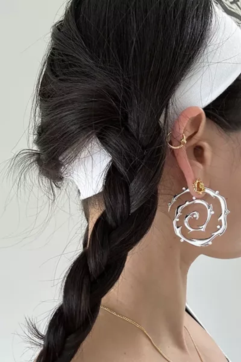 RIMOR The Spiral Hoop Earrings