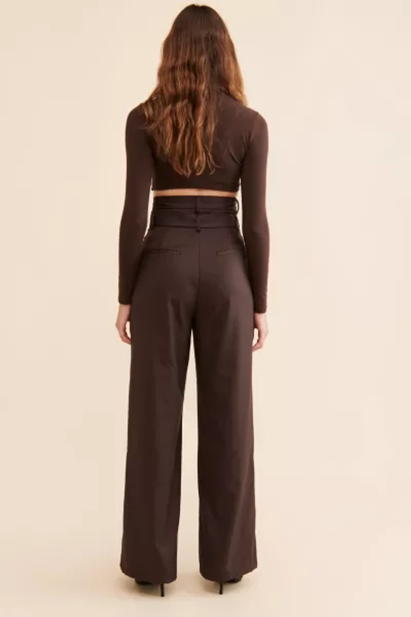 Glamorous Double-Waisted Trousers