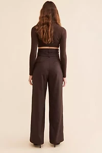 Glamorous Double-Waisted Trousers