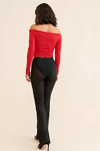 AFRM Meri Sheer Pants