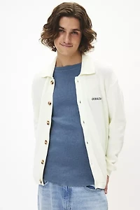 GUESS JEANS Embroidered Long Sleeve Polo Shirt