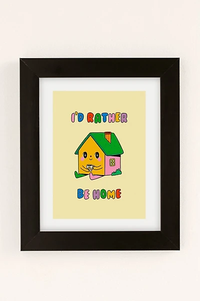Danny Brito I’d Be Rather Home Art Print