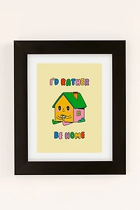 Danny Brito I’d Be Rather Home Art Print