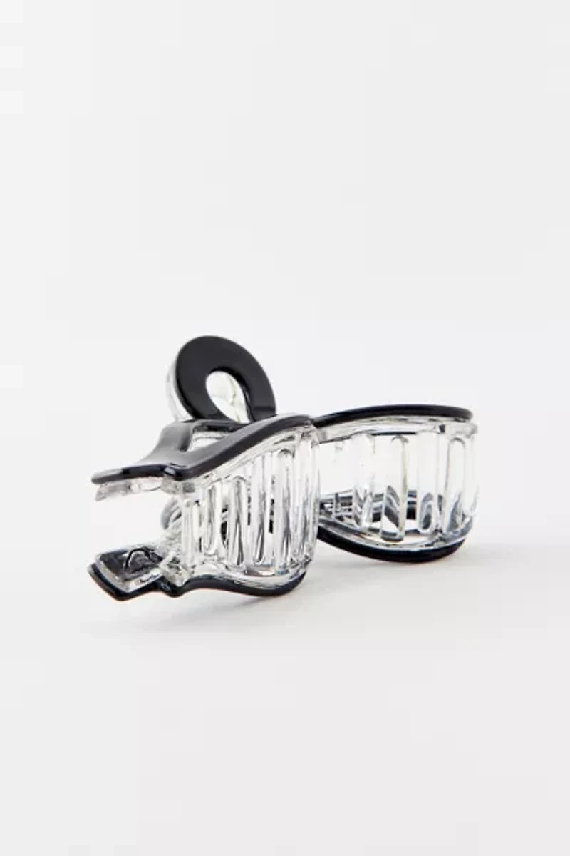 Resin Draped Bow Claw Clip