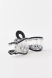 Resin Draped Bow Claw Clip