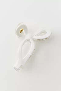 Resin Draped Bow Claw Clip