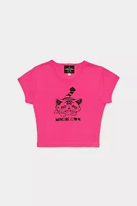 Mindblown Flame Cat Baby Tee