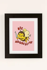 Danny Brito Bee Aggressive Art Print