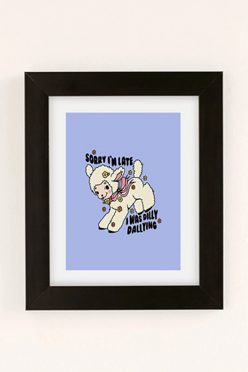 Danny Brito Sorry I’m Late Art Print