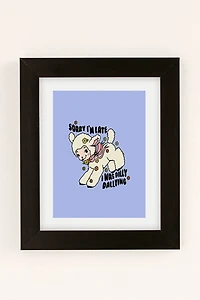 Danny Brito Sorry I’m Late Art Print