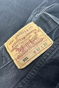 Vintage 1990’s Levi’s® 501 Faded Denim Jeans