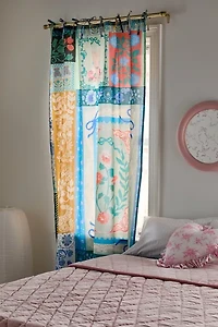 Raya Patched Floral Window Panel
