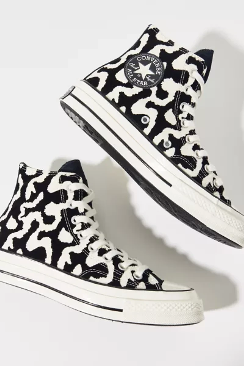 Converse Women's Chuck 70 Leopard Print High Top Sneaker