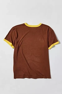 BDG Varsity Graphic Slim Fit Retro Ringer Tee