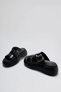 Intentionally Blank Nell Platform Fisherman Sandal