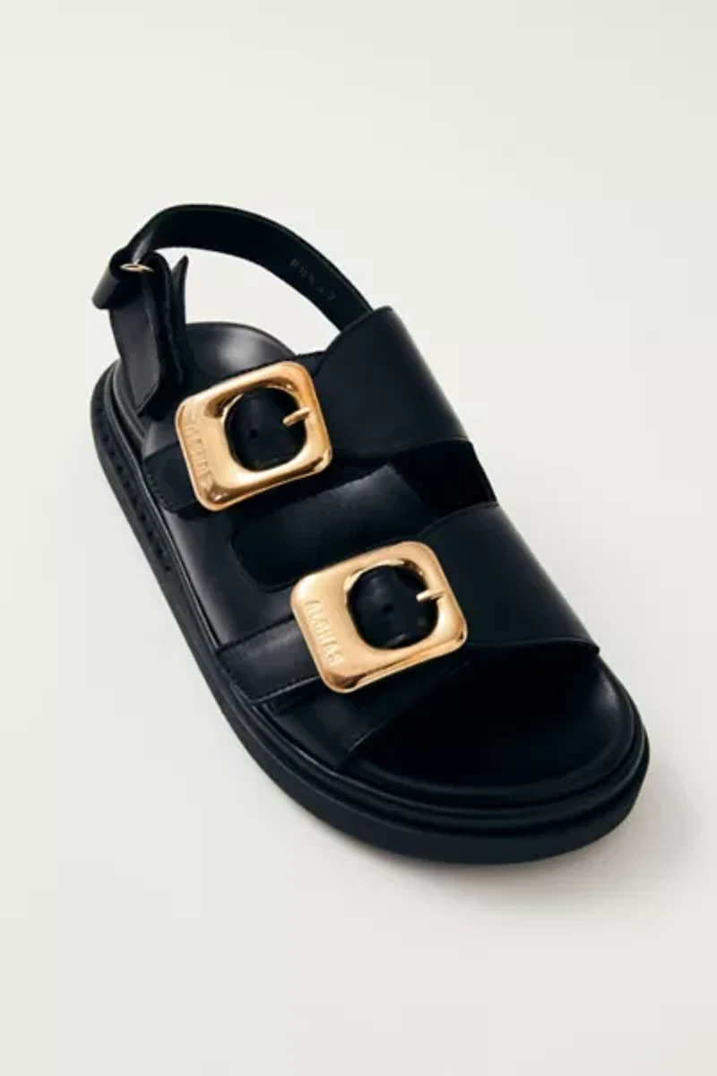 ALOHAS Dalia Leather Slingback Buckled Sandal