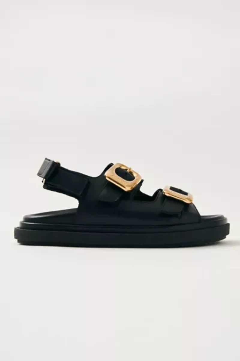 ALOHAS Dalia Leather Slingback Buckled Sandal