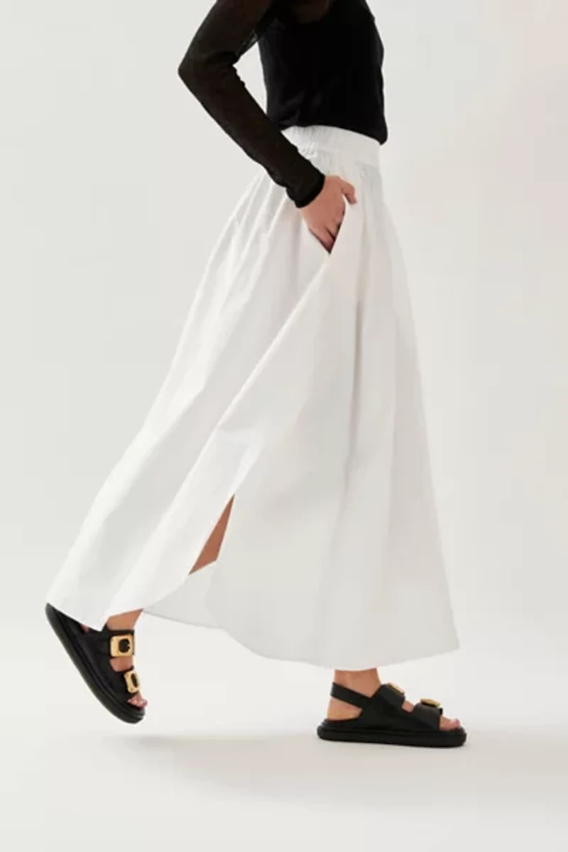 ALOHAS Dalia Leather Slingback Buckled Sandal