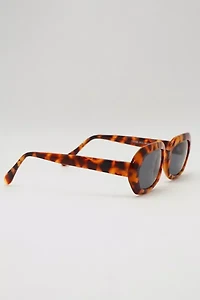 Vintage Pool Side  Rectangle Sunglasses