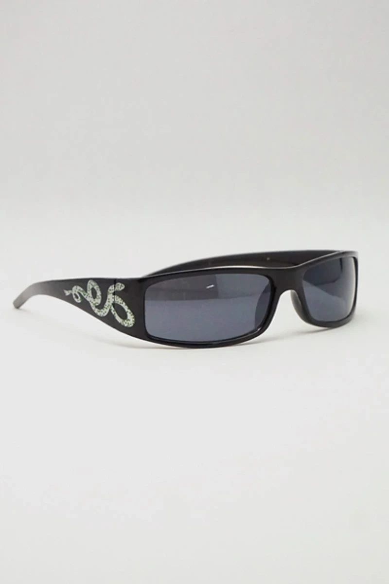 Vintage Boa Rectangle Sunglasses