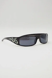 Vintage Boa Rectangle Sunglasses