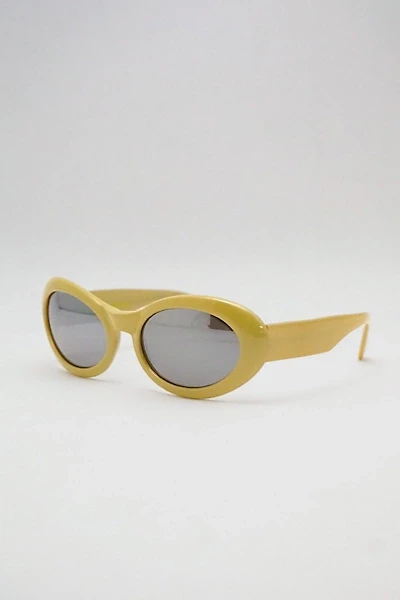 Vintage Twiggy Oval Sunglasses
