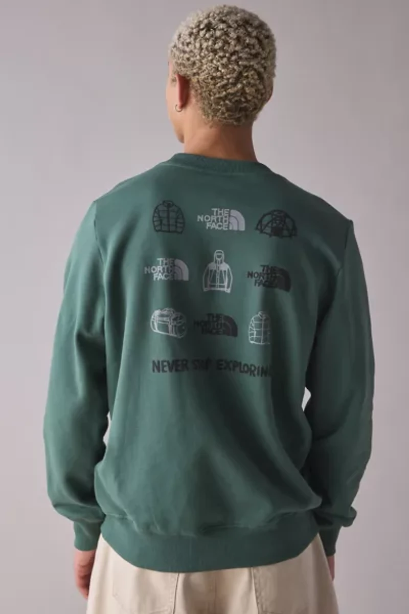 The North Face Outdoor Graphic Crew Neck Sweatshirt