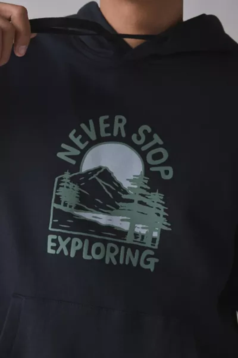 The North Face Outdoor Graphic Hoodie Sweatshirt