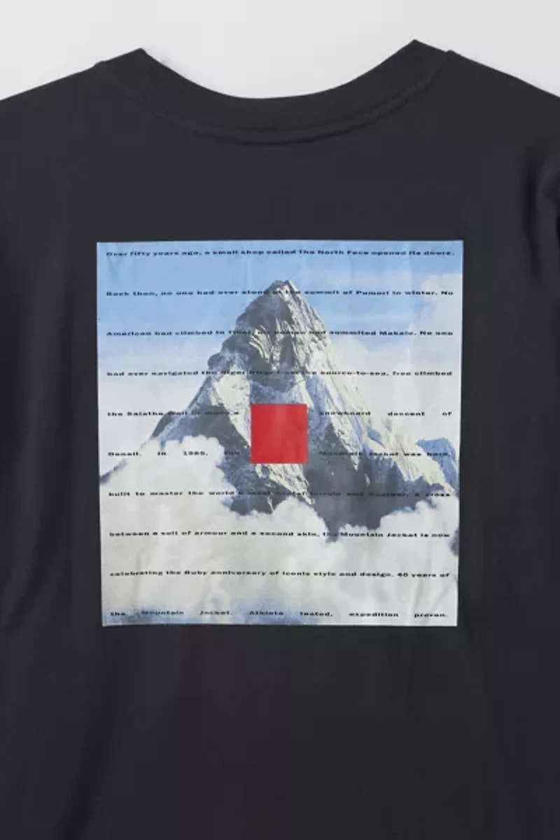 The North Face 40th Anniversary Mountain Jacket Graphic Tee