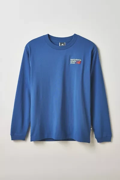 New Balance Athletics Embroidered Long Sleeve Tee