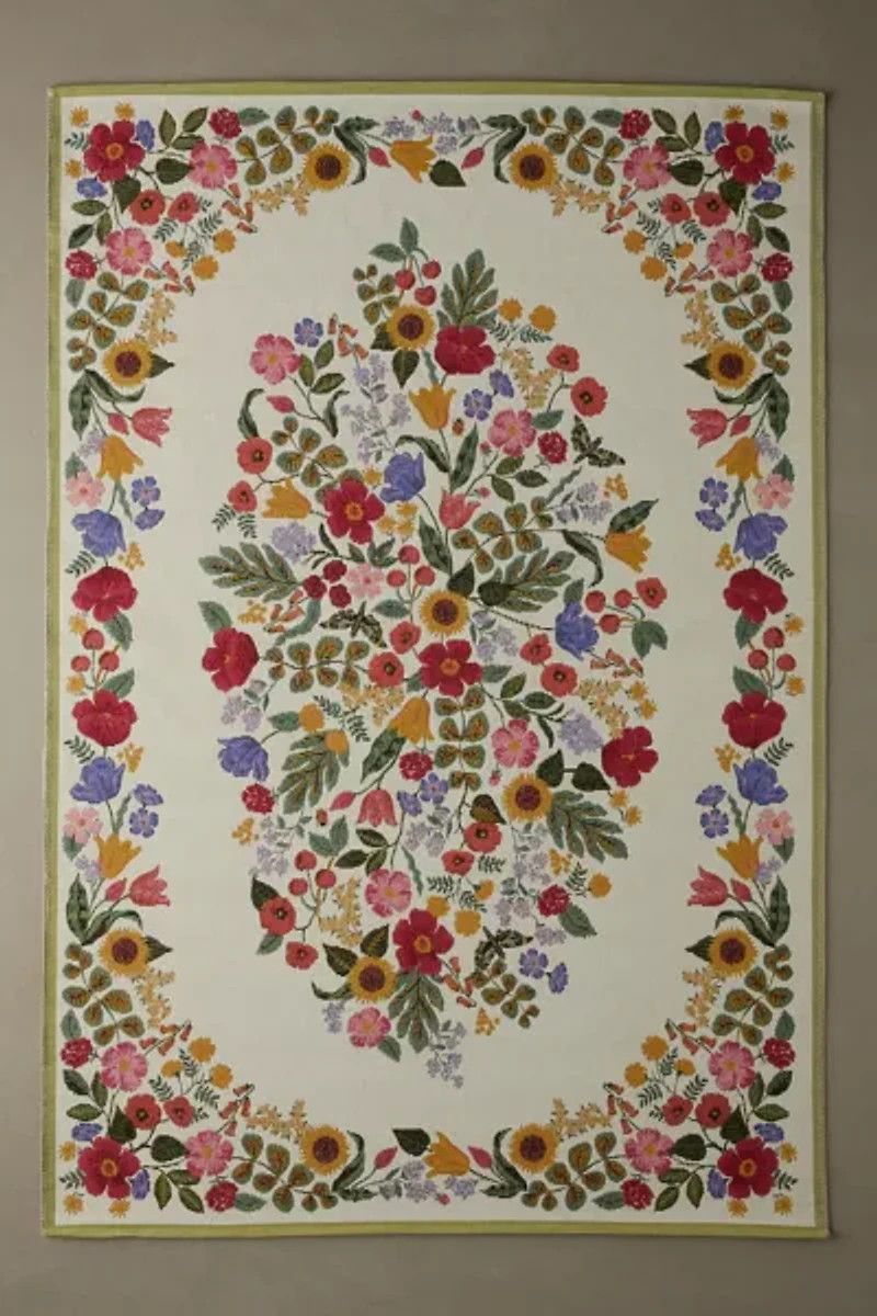 Rifle Paper Co. X Loloi Blossom Performance Rug