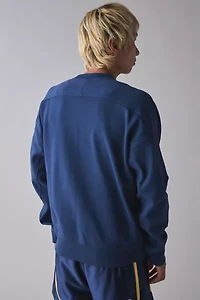 New Balance Varsity Logo French Terry Crew Neck Sweatshirt