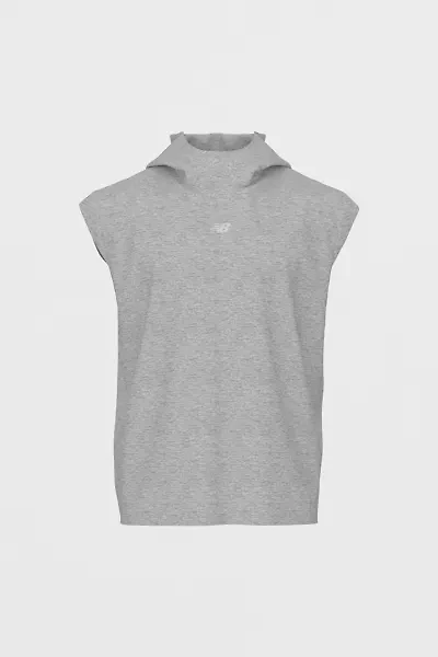 New Balance Athletics BP Lightweight Sleeveless Hoodie Sweatshirt