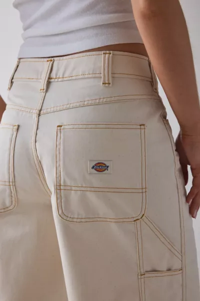 Dickies Carpenter Mid-Rise Baggy Denim Jort