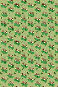 Red Cap Mitten Bears Holiday Wrapping Paper