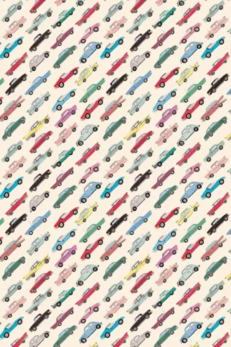 Red Cap Cars Wrapping Paper