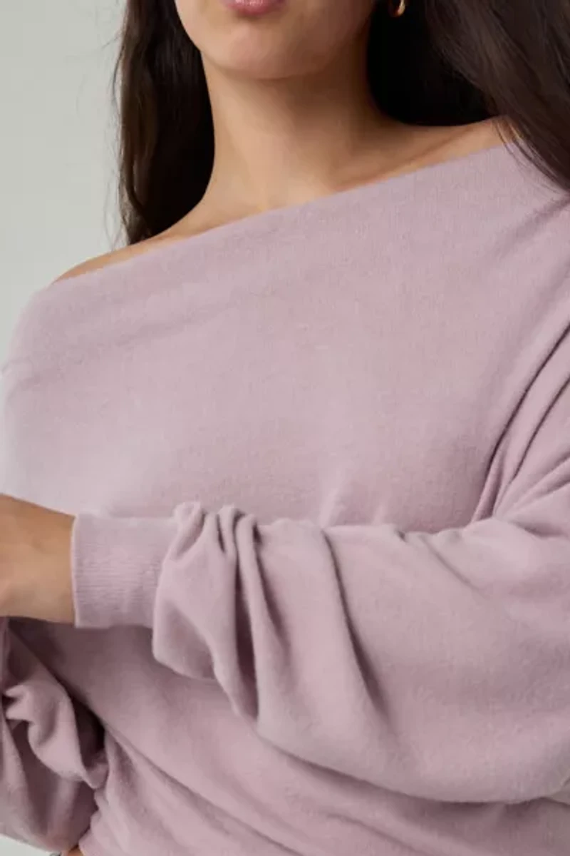 Out From Under Clarity Cozy Off-The-Shoulder Top