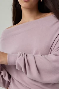 Out From Under Clarity Cozy Off-The-Shoulder Top