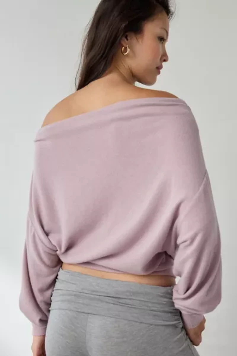 Out From Under Clarity Cozy Off-The-Shoulder Top