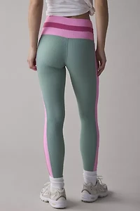 Beach Riot Mariella Sage Bloom Colorblock Legging