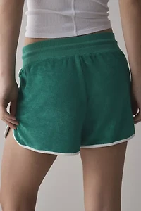 Beach Riot Rynn Forrest Park Velour Short