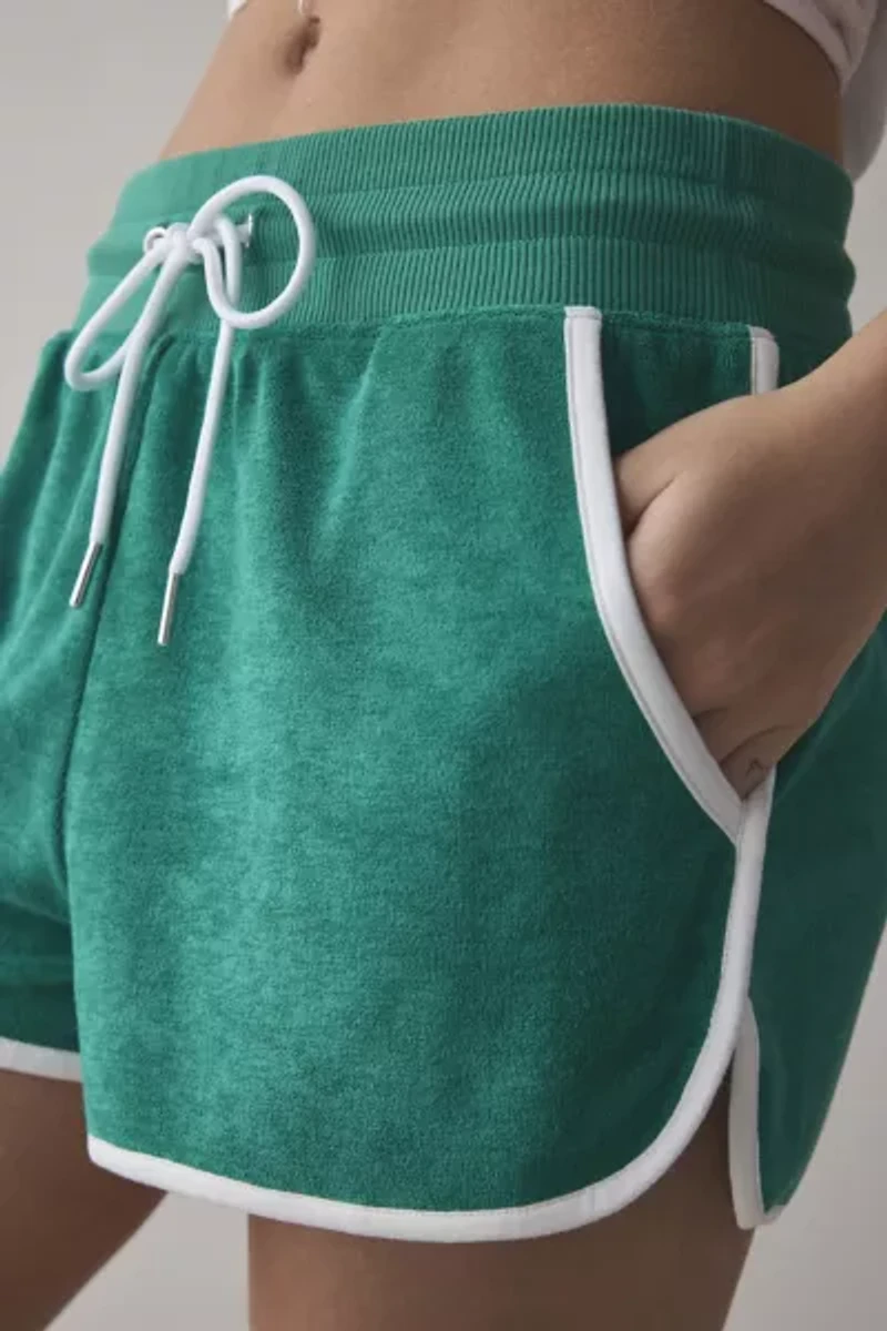 Beach Riot Rynn Forrest Park Velour Short
