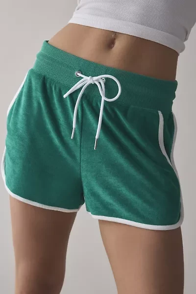 Beach Riot Rynn Forrest Park Velour Short