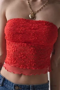 Kimchi Blue Kori Sheer Lace Tube Top