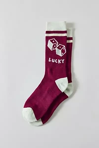 Lucky Dice Crew Sock