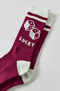 Lucky Dice Crew Sock