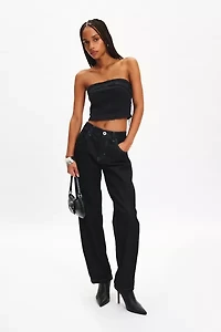 Ecote Kate Denim Tube Top