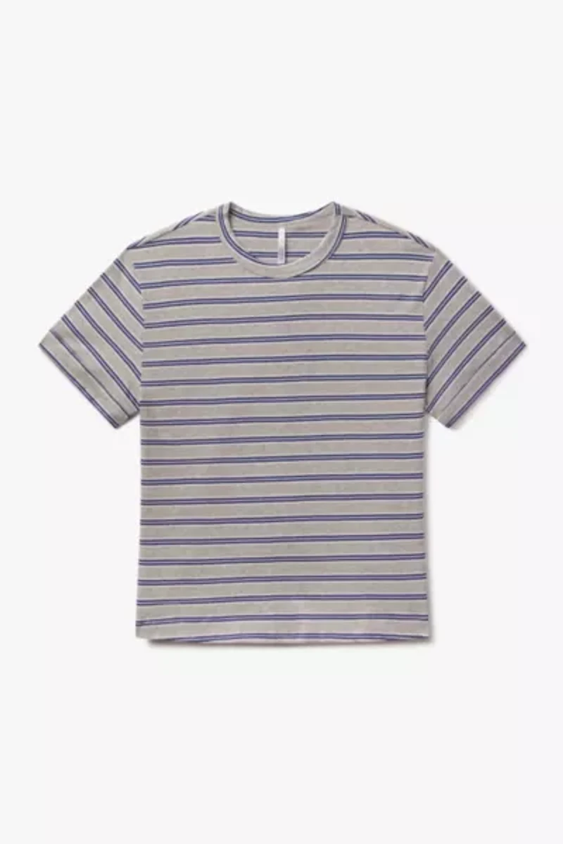 RAT BOI Striped Boifriend T-Shirt