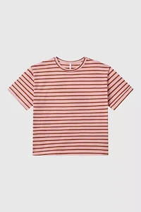 RAT BOI Striped Boifriend T-Shirt