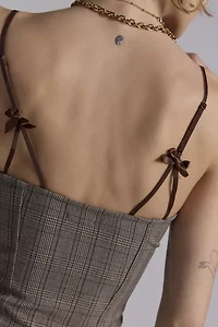 Kimchi Blue Lexi Lace Trim + Bow Detail Cami